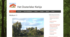 Desktop Screenshot of oosterlekerkerk.nl